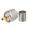 wlaniot PL259 Crimp Connector PL-259 Plug Male Connector pl259 pl-259