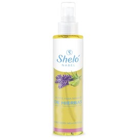 Shel NABEL Aceite Para Masaje De Hierbas, Aromaterapia, Anti Estrs, con esencias de Vainilla, Limn, Lavanda, Eucalipto y Mentol, 140.0 mililitro, 1...