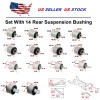 2MPLASTIC Rear Control Lateral Trans Arm Bushing Set 14 Bushing