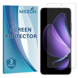 MEZON [3 Pack] OPPO Reno13 Pro 5G Premium Hydrogel Clear Edge-to-Edge Full Coverage Screen Protector Film (OPPO Reno13 Pro 5G, Hydrogel)