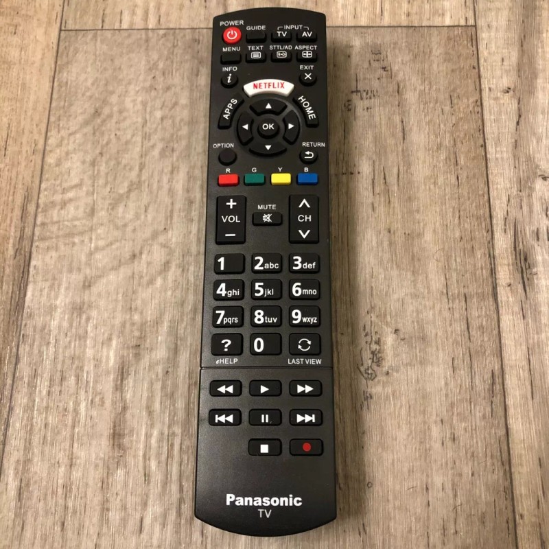 Unbranded Panasonic TH-42PH10UK TH-42PH10UKA TH-42PH11UK Smart TV Remote Control