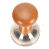 Coffee Tamper Solid Wood Handle Stainless Steel Easy to Use