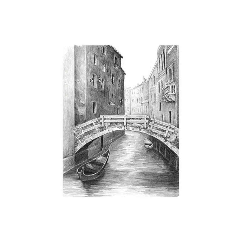 Royal & Langnickel(R Sketching Made Easy Kit 9"X12"-Venice Bridge