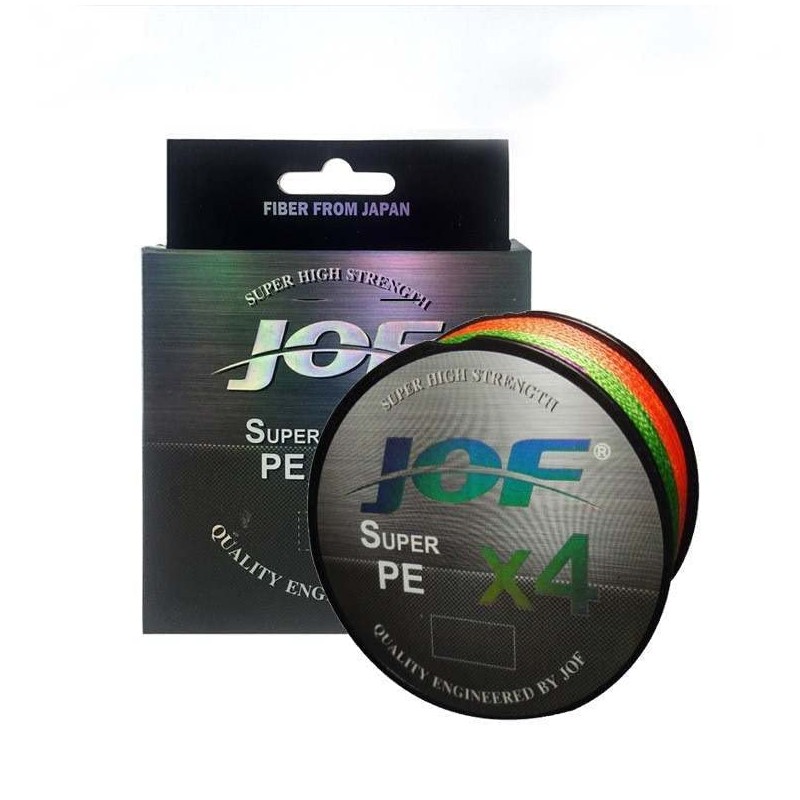 Braided fishing line 150m -300m 4 strands (Multicolor, 150m 3.5#
