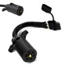 CyperFair 7 Pin to 4 Pin Trailer Adapter, Plug Play