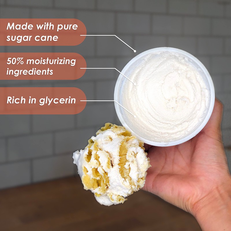 Primal Elements Sugar Scrub, Exfoliating Sugar Whip, Face and Body