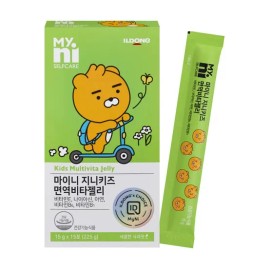 Myny 마이니 지니 키즈 면역 비타 젤리 15포 스틱 x2개 어린이 비타민 구미 아이 조카 선물