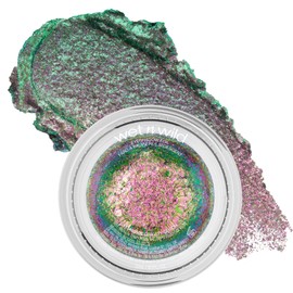 Wet n Wild Chameleon Chrome Eyeshadow Foil, Ombretto Liquido Occhi con Pigmenti Multi Cromati che Riflettono la Luce per un Effetto Arcobaleno, Formula Auto-Aderente e Sfumabile, Gravity Glitch