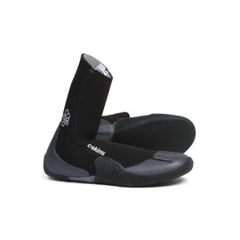C-Skins Mens Legend 5mm Round Toe Wetsuit Boot Boots - Black Charcoal - Multi layer sole rubber reinforcement - C-Skins Adult Footwear - 10