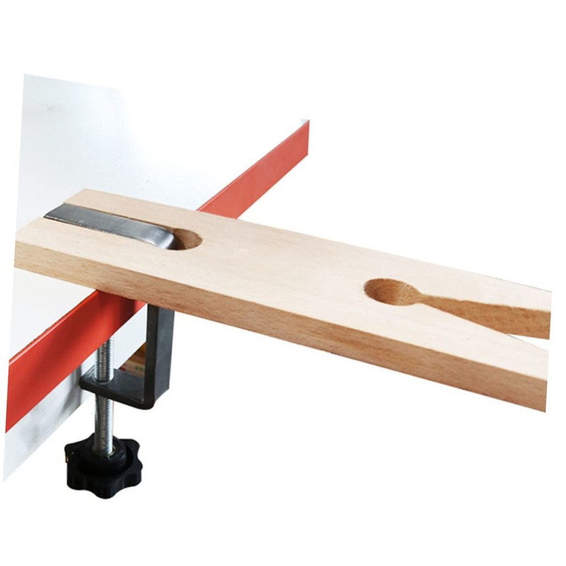 WOONEKY 1 Set Fence Clamps Woodworking Clips Tool Kit for