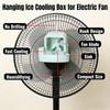 Portable Fan Cooling Attachment - No-Drill Ice Box Fan Cooler