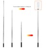 3Pcs 8mm Stainless Steel Harpoon Rod Diddle Net Stick Fishing