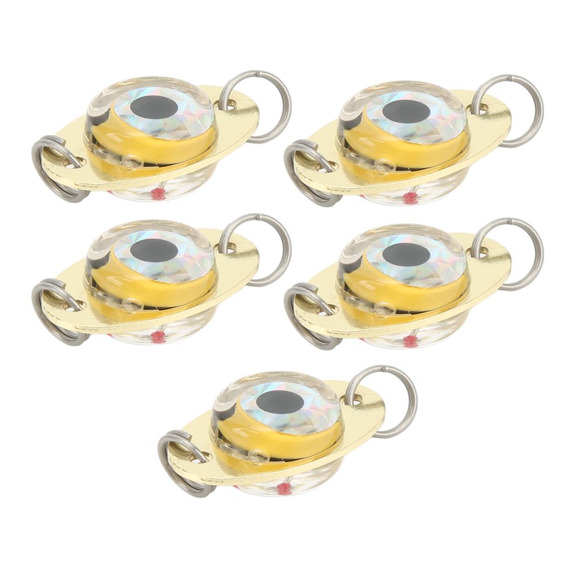5Pcs Underwater Electronic Fishing Lure Lamp Corrosion Proof ABS LED
