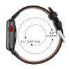 BYISYUE Leather Replacement Strap for Polar Ignite 2 / Ignite