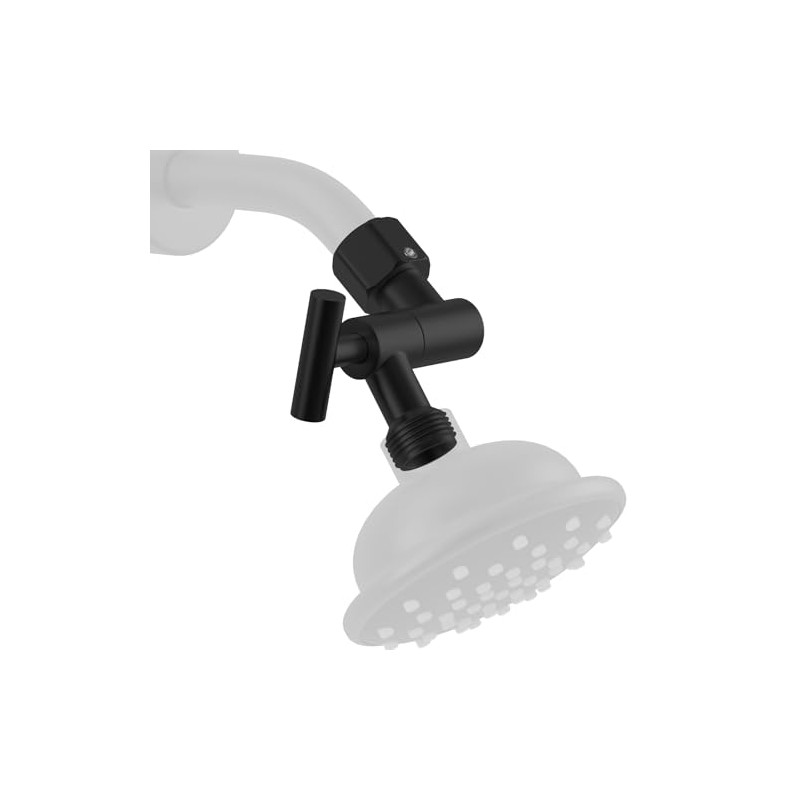 All Metal Shower Head Elbow Adapter, Adjustable Shower Head Extension