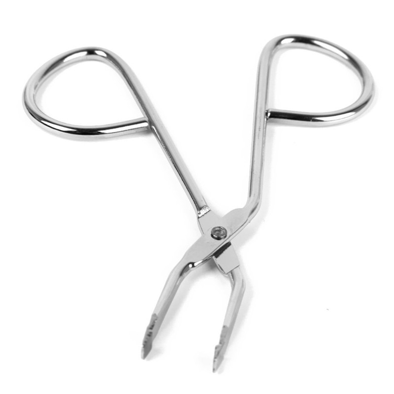 Rosenice Eyebrow Scissors Eyebrow Tweezers Stainless Steel Clip