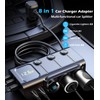 8 in 1Cigarette Lighter Splitter,LIHAN 3 Expander Socket Car Charger