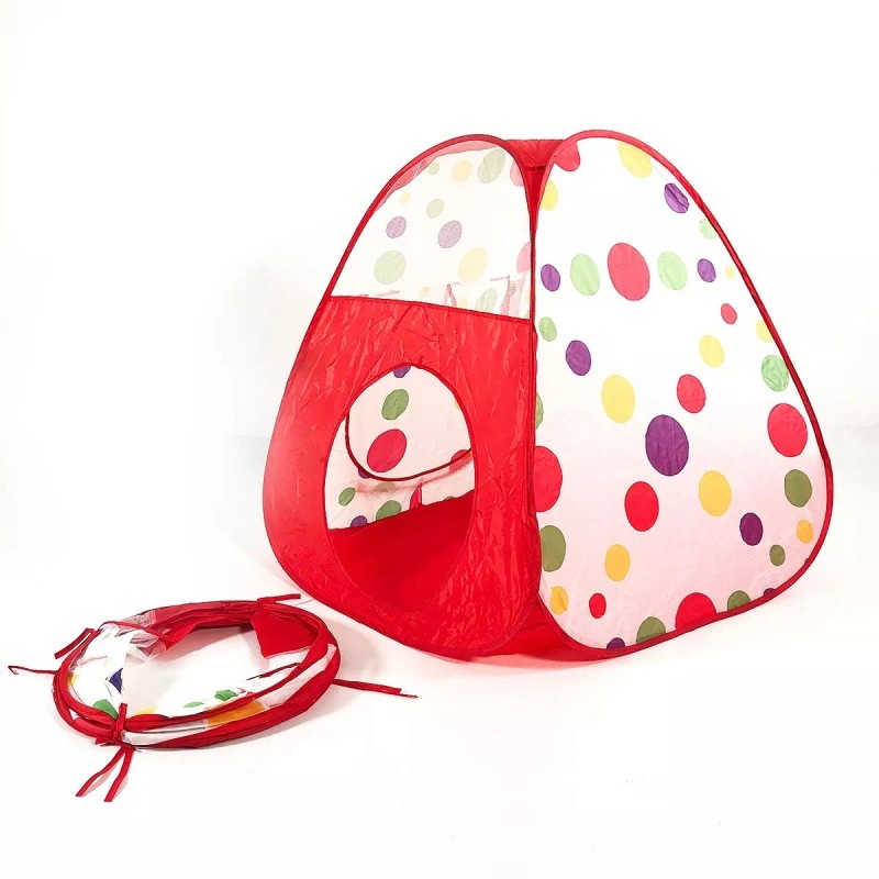 Lojeton Tienda Casita Niños Portable Alberca + Pelotas + 3