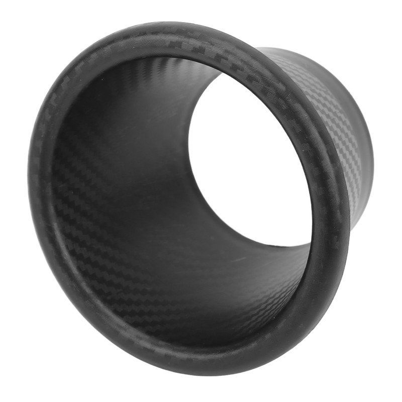Turbo Air Intake Pipe Funnel Kit Universal Rubber Carbon Fiber