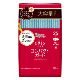 Ellis Compact Guard with Wings, 9.8 inches (25 cm), 38 Count for Especially Heavy Daytime Napkins
