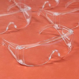 Riding safety glasses, eye protection glasses, clear work anti-fog goggles / 라이딩 보안경 눈보호 안경 투명 작업용 김서림 방지 고글