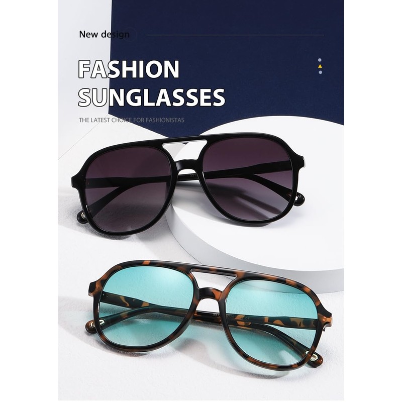 Pro Acme Retro Square Polarised Sunglasses for Women Men 70s