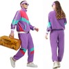 Antbutler 80s Tracksuit for Men Women Retro Hip Hop Windbreaker