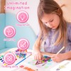 PIWOSGOL Hand Painting for Children, 24 Pieces Poke Art DIY