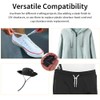 15PCS Aglets for Shoelaces 4x23mm Matt Black Metal Shoe Lace