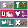 Animals Alphabet Flash Cards for Children (26 Cards x 2