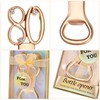 50 Pcs Golden Bottle Opener Birthday Party Favors, Rhinestones Wedding