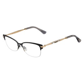 Jimmy Choo Eyeglasses JC182 OLZ00 53mm Matte Black Gold Copper / Demo Lens