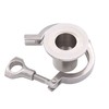 DERNORD 2 Pcs Sanitary Female Threaded Ferrule Pipe Fittings +