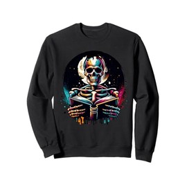 Keep The Candy I'll Take Books Trick ‘R Treat Teacher Design Sweatshirt