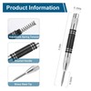 2Pcs Heavy Duty Automatic Center Punch, 5'' Premium Steel Spring