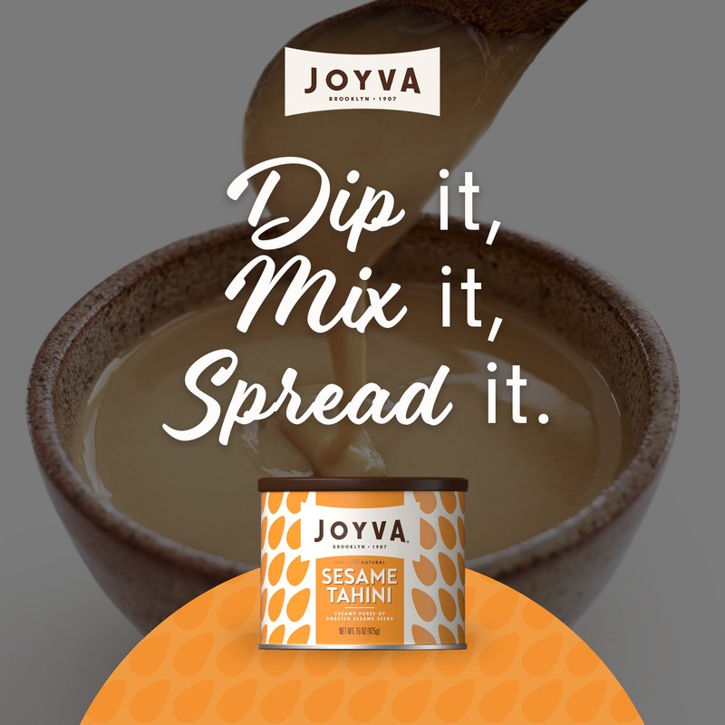 Joyva Sesame Tahini (3x15 OZ) by Joyva