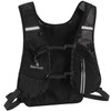 BBAIYULE Hydration Running Vest, 470ml Water Bottle, 9 Pockets, Reflective