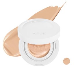 Parnell - Cicamanu Serum Cushion - Moisturizing Foundation for Soothing, Coverage, Glass and Lightweight for Sensitive and Dry Skin Pearl Skin (0.52 F