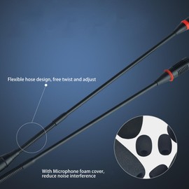 Plyisty 25cm Clear Sound Gooseneck Microphone for Conference Rooms