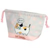 Nyanya Cat 3 Brothers Insulated Lunch Drawstring Bag mike 23046