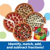 Learning Resources Pizza Fraction Fun Game, 13 Fraction Pizzas, 67