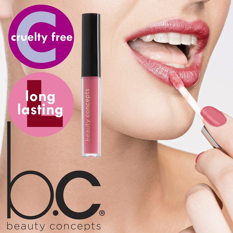Beauty Concepts Lip Gloss Collection – Shimmering, Glossy Lip Makeup