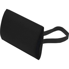 THERALINE Lumbar Cushion with Cover Black