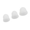 15pcs Hearing Amplifier Eartip 2 Layers Detachable Silicone Hearing Amplifier