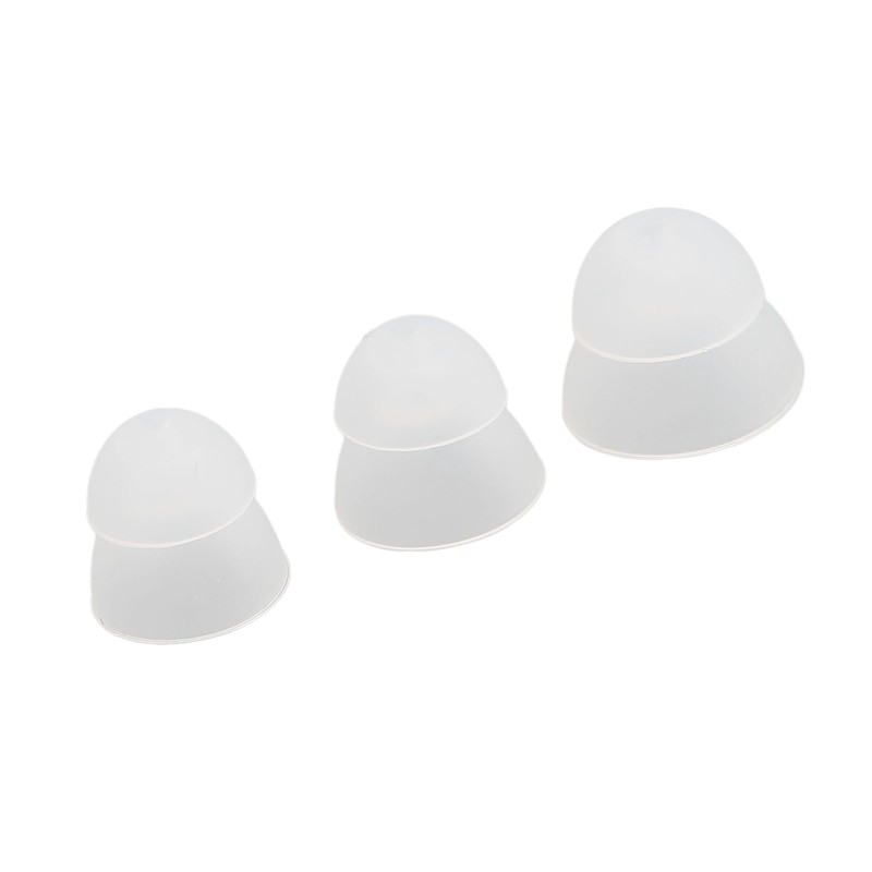 15pcs Hearing Amplifier Eartip 2 Layers Detachable Silicone Hearing Amplifier