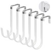 Simpolor Over The Door Hooks, 6 Pack Door Hangers Hooks