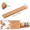 Uanchu Cork Strips Bulletin Bar Strips Pin Board Bar Strips