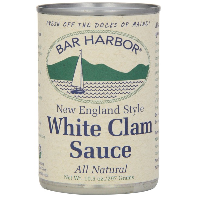 Bar Harbor All White Clam Sauce, 10.5 Ounce (Pack of 6)