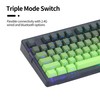 ZORNHER ZH980 Wireless Mechanical Gaming Keyboard,95% Green Custom Creamy Keyboard