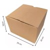 Arval Cajas Lisas De Carton E-commerce 20x20x20 Cm Paquete 12